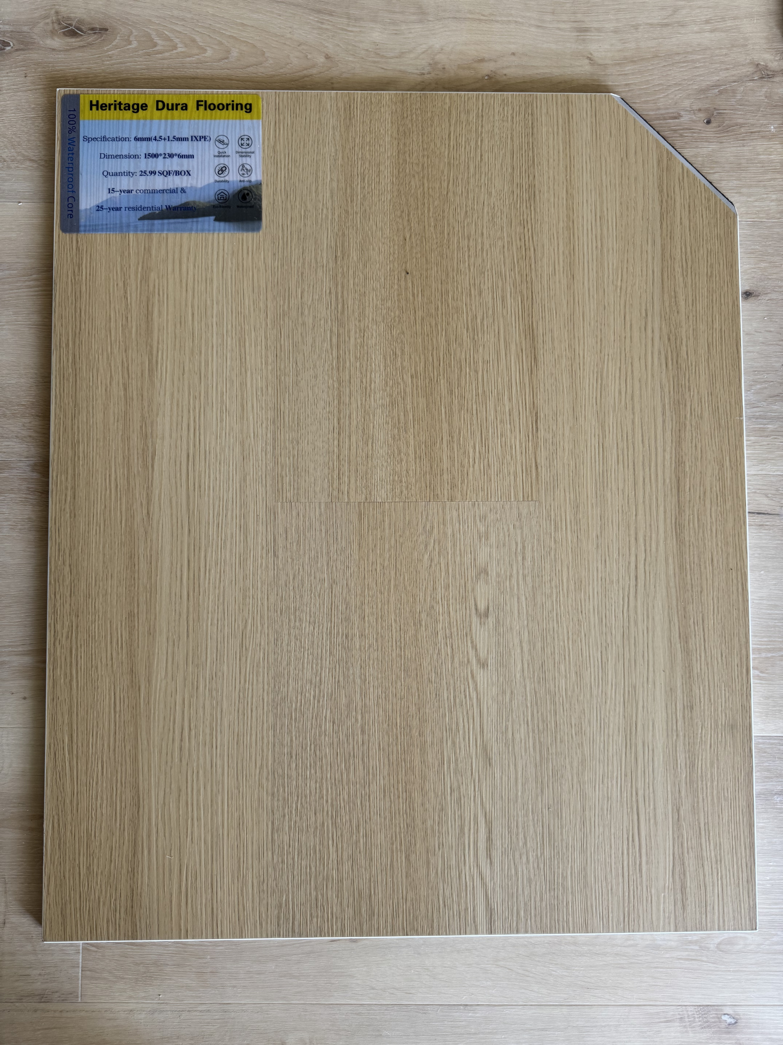 605 6mm flooring sample