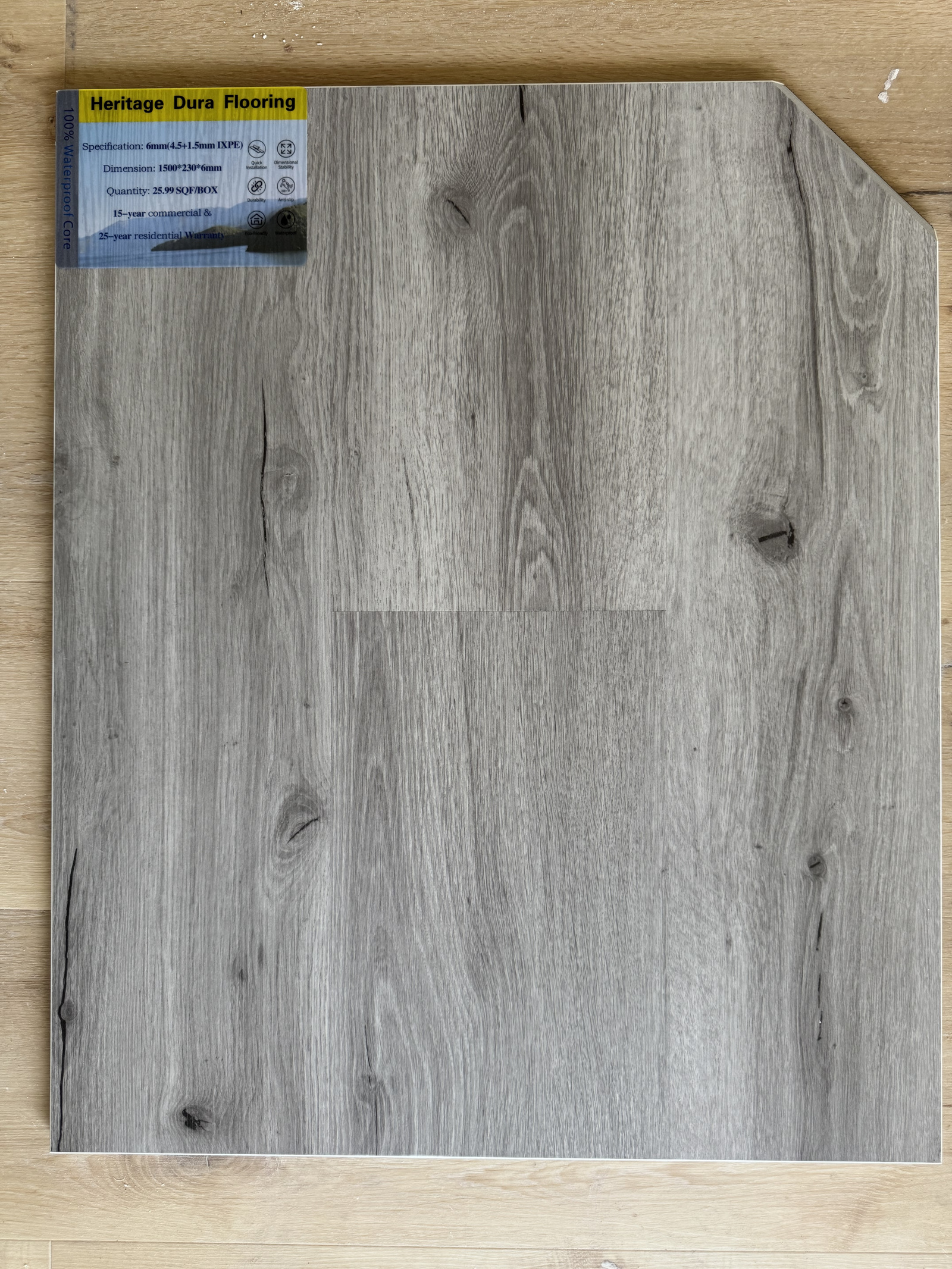 606 6mm flooring sample