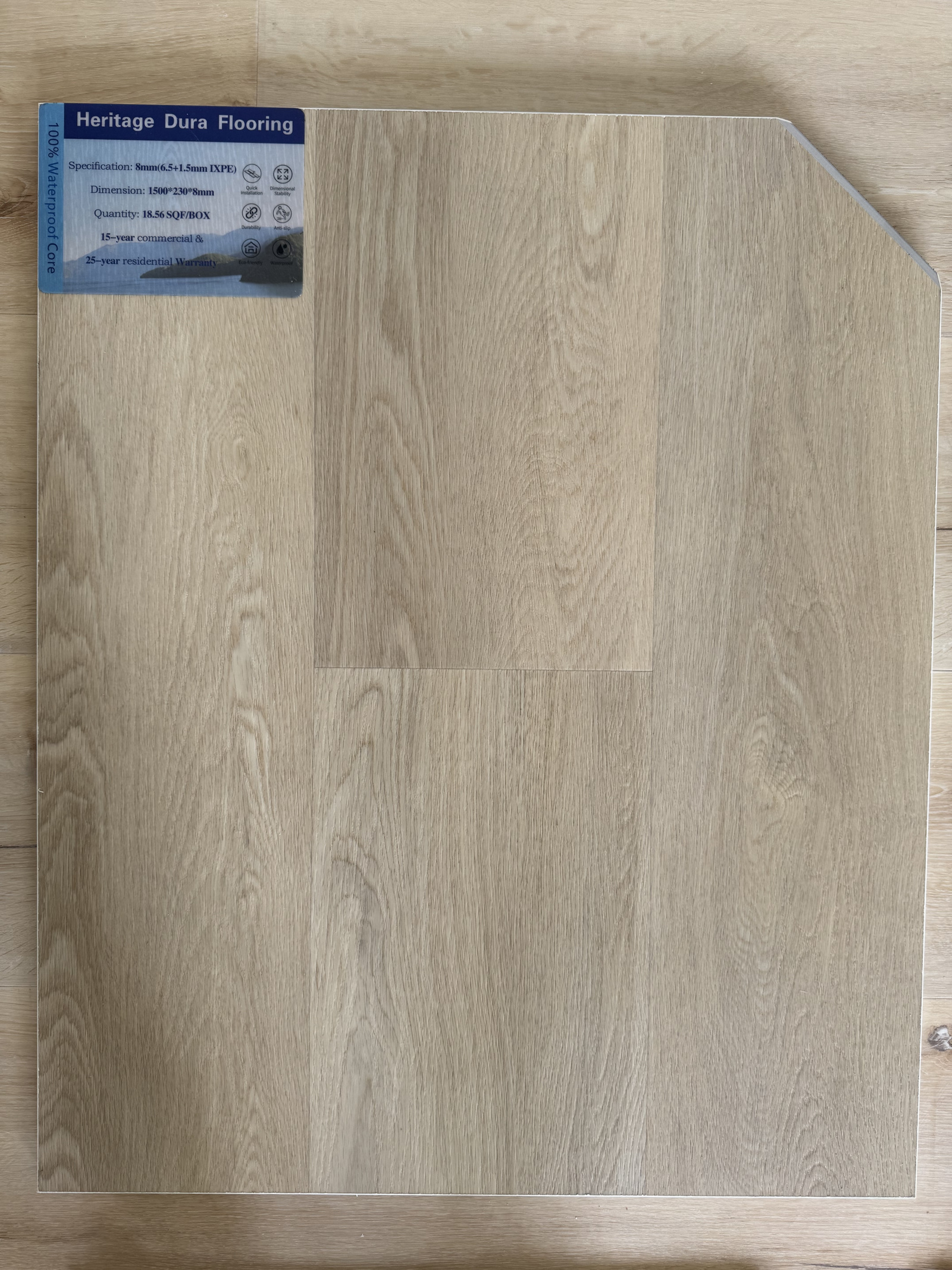 8002 8mm flooring sample