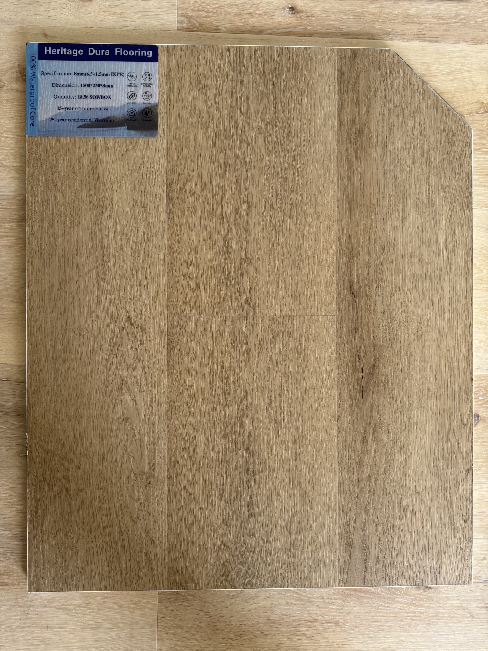 8004 8mm flooring sample