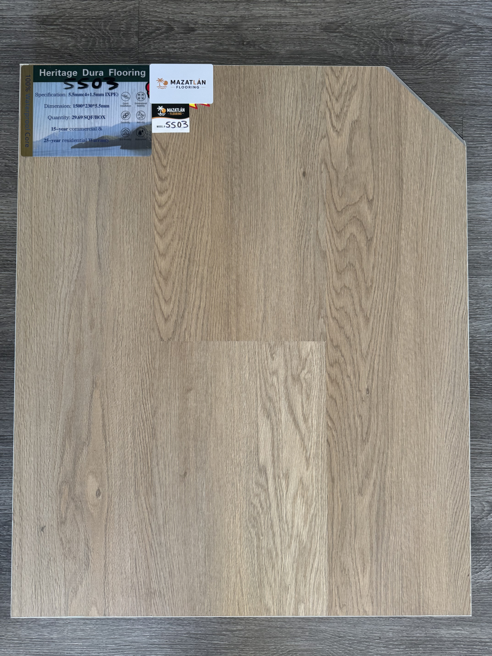 XD5503 flooring sample